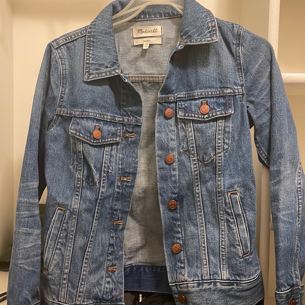 Womens XS Madewell Classic Jean Jacket